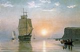 William Bradford Sunrise off Grand Manan painting